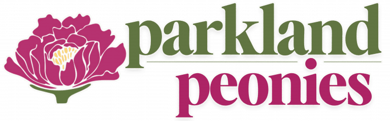 Parkland Peonies : Logo